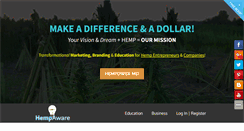 Desktop Screenshot of hempaware.com