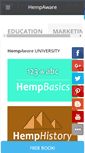 Mobile Screenshot of hempaware.com